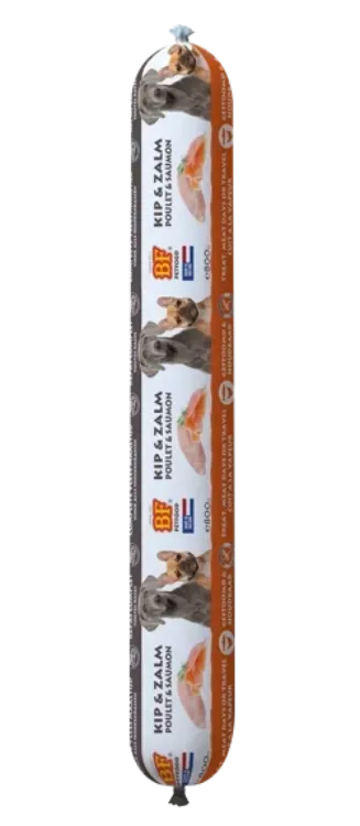 Aliment complet poulet et saumon 7.95€